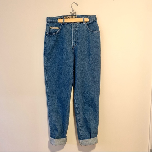 Vintage Sasson Jeans Size 10 Women’s Vintage Denim High Waist Relaxed Fit - Picture 1 of 4